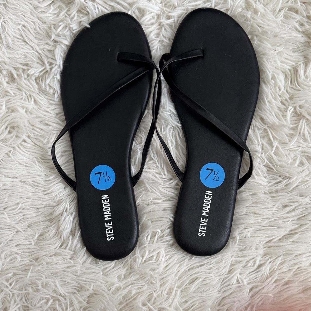 Steve Madden Elegant Black Sandals